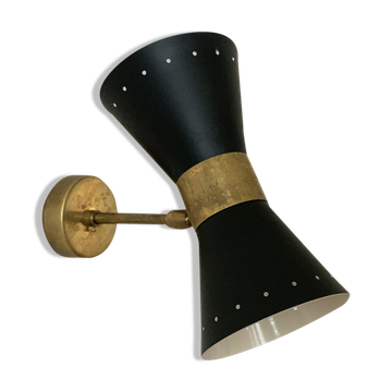 Wall lamp diabolo black