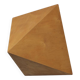 Plywood Pyramid Wall Sculpture – Geometric Hanging Art, Europe, 1970s
