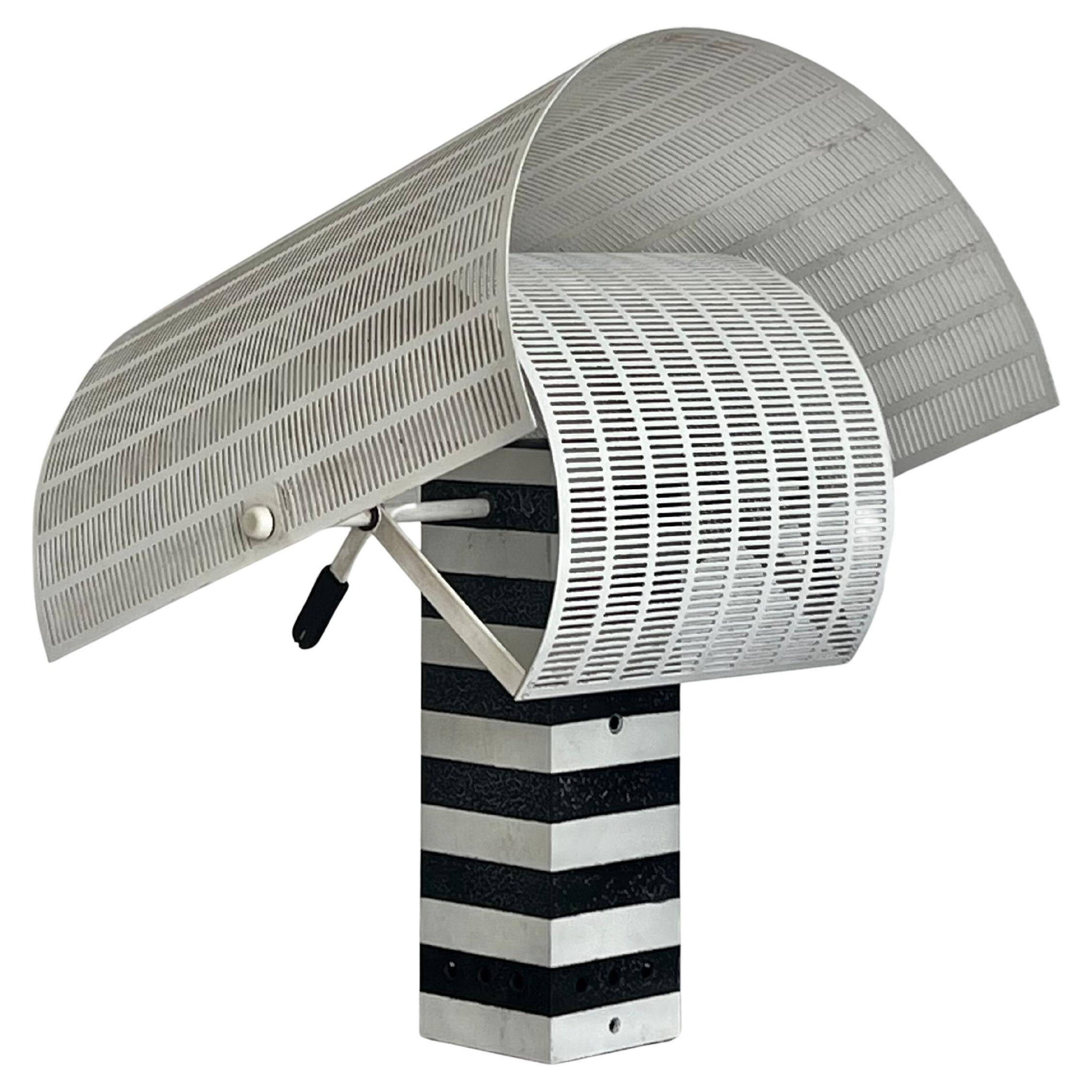 Postmodern Vintage Black White wall Lamp Shogun Mario Botta Artemide 1986 Italy