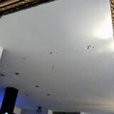 Antique gilt mirror with beveled corners, 70 x 51 cm – Chic decor