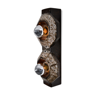 Space Age Keramik Fat Lava Wall lamp by Pan, 70's