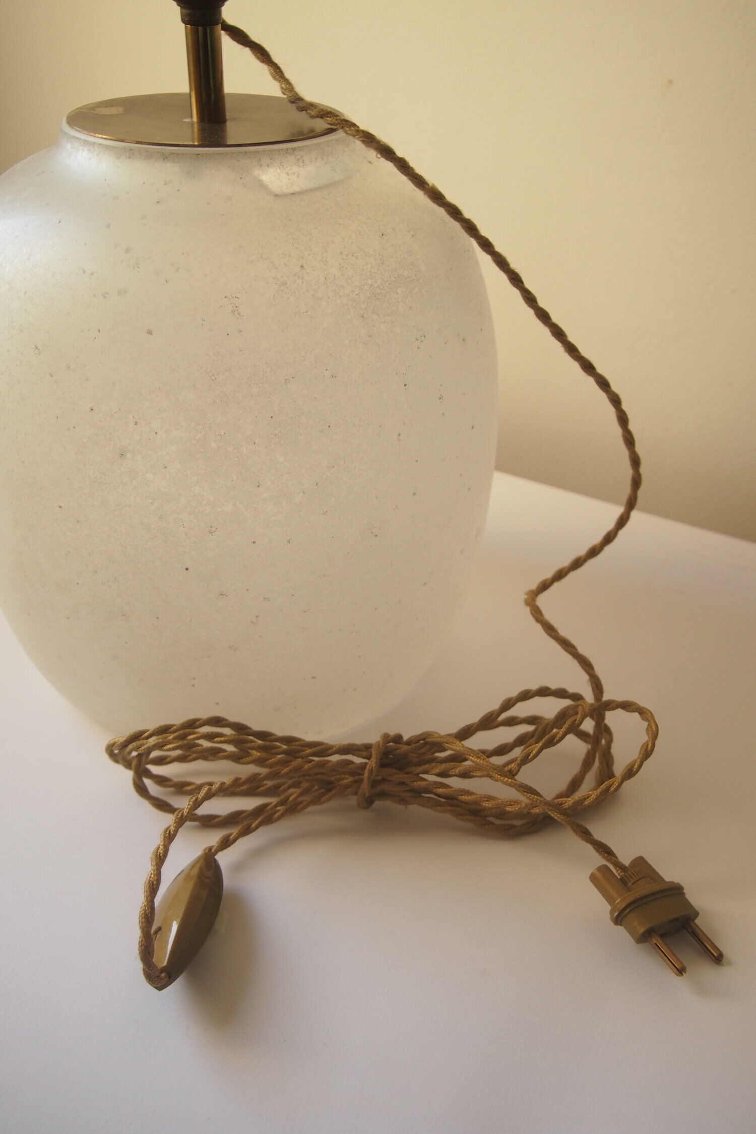 Golden metal lampshade lampshade