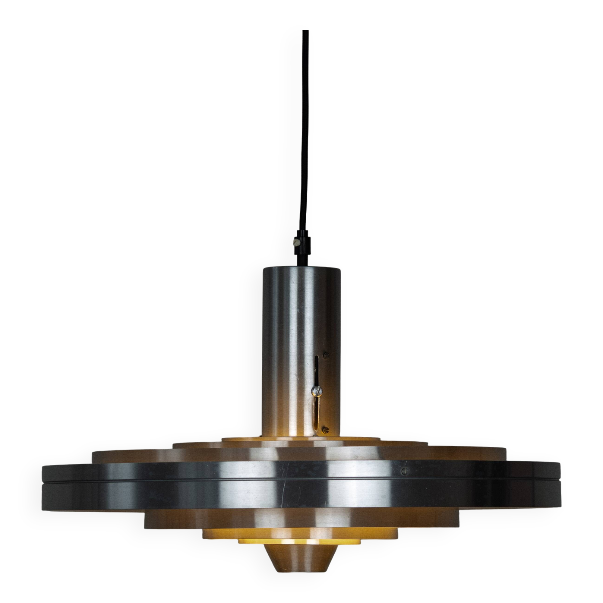 Danish vintage pendant lamp Fibonacci by Sophus Frandsen, Fog og Morup1963