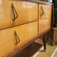 Vintage lacquered row 50s/60s