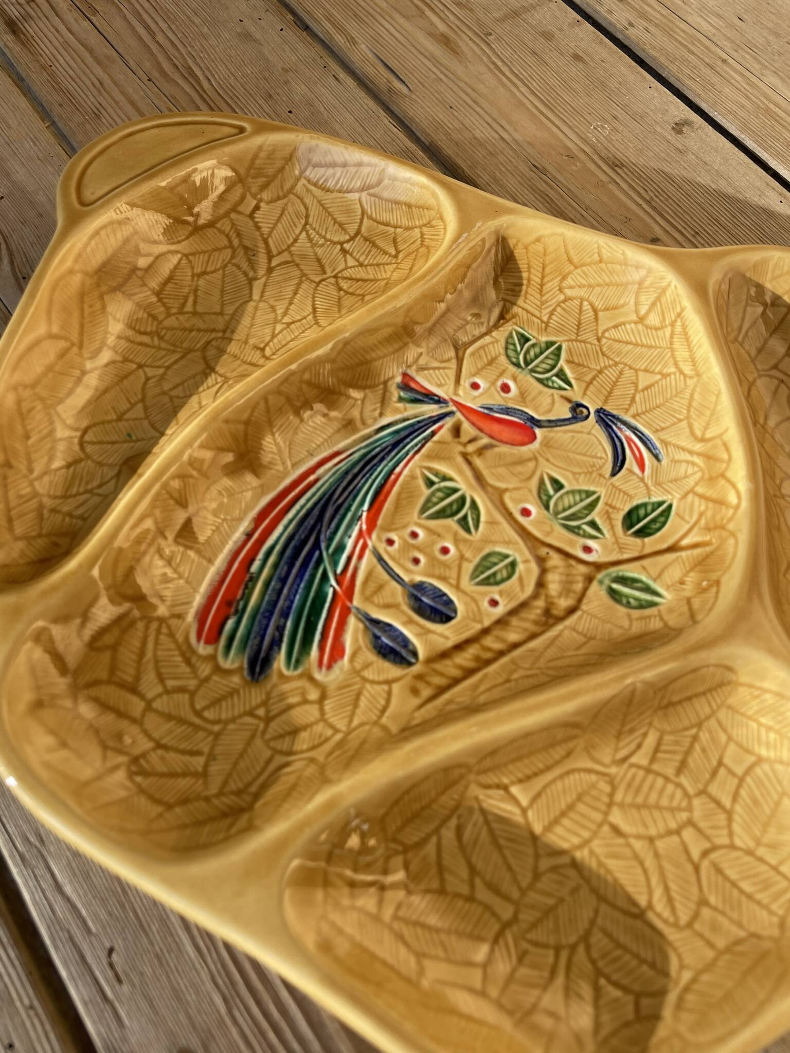 Poet Laval ceramic compartment dish