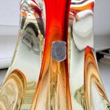 Grand vase d'art Val Saint Lambert