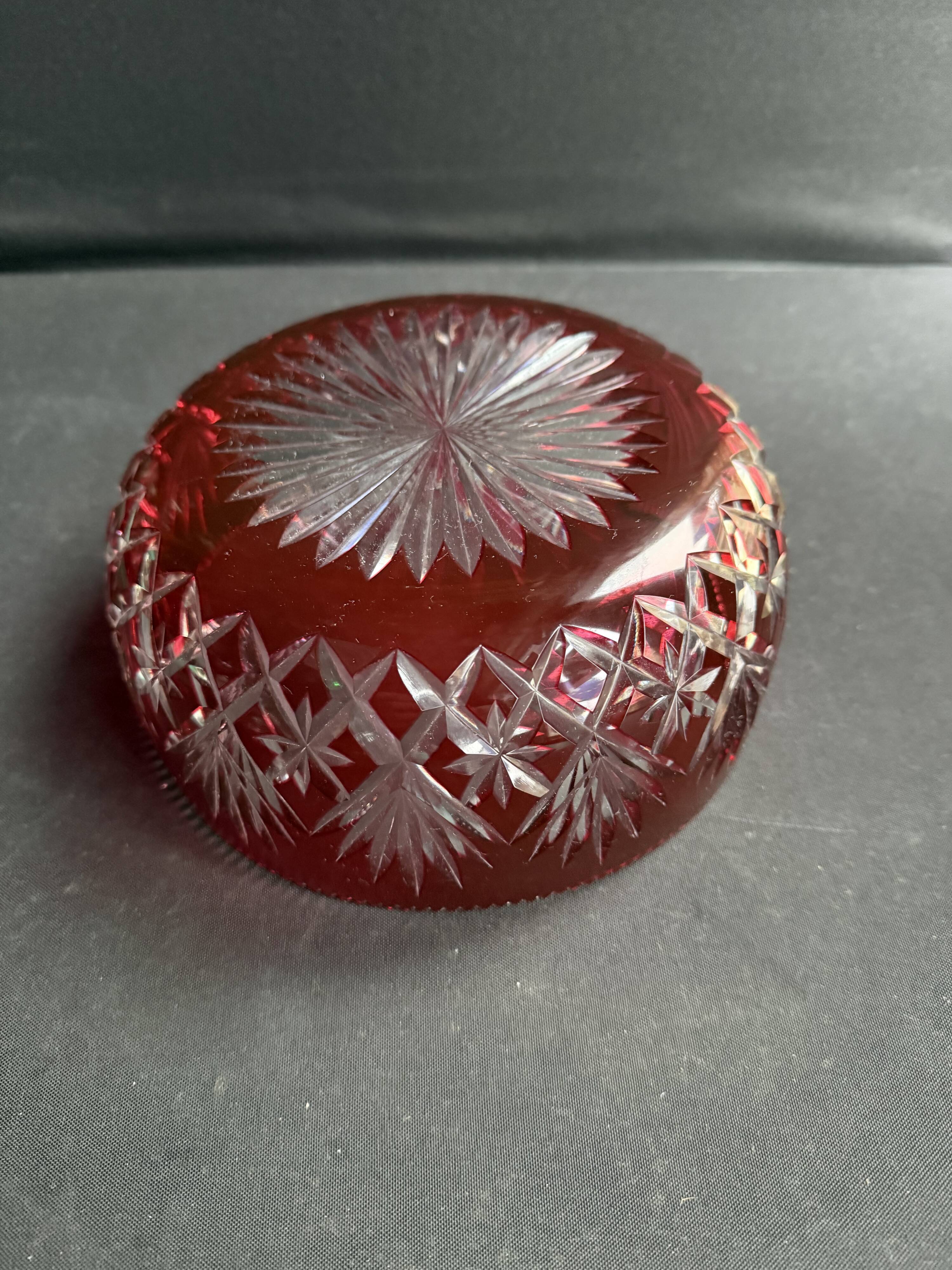 Color-lined crystal cup – Saint Louis Massenet