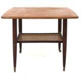 Scandinavian side table, Albert, Tibro, Sweden, 1950