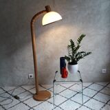 Wooden floor lamp, dutch design by steinhauer