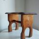 Old wooden stool / step stool Le Printemps