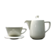 Cafetière et filtre melitta blancs en céramique, années 60