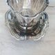Guy Degrenne 18/10 stainless steel sauceboat, Régence collection