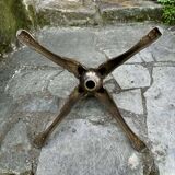 Solid brass Art Nouveau lamp base