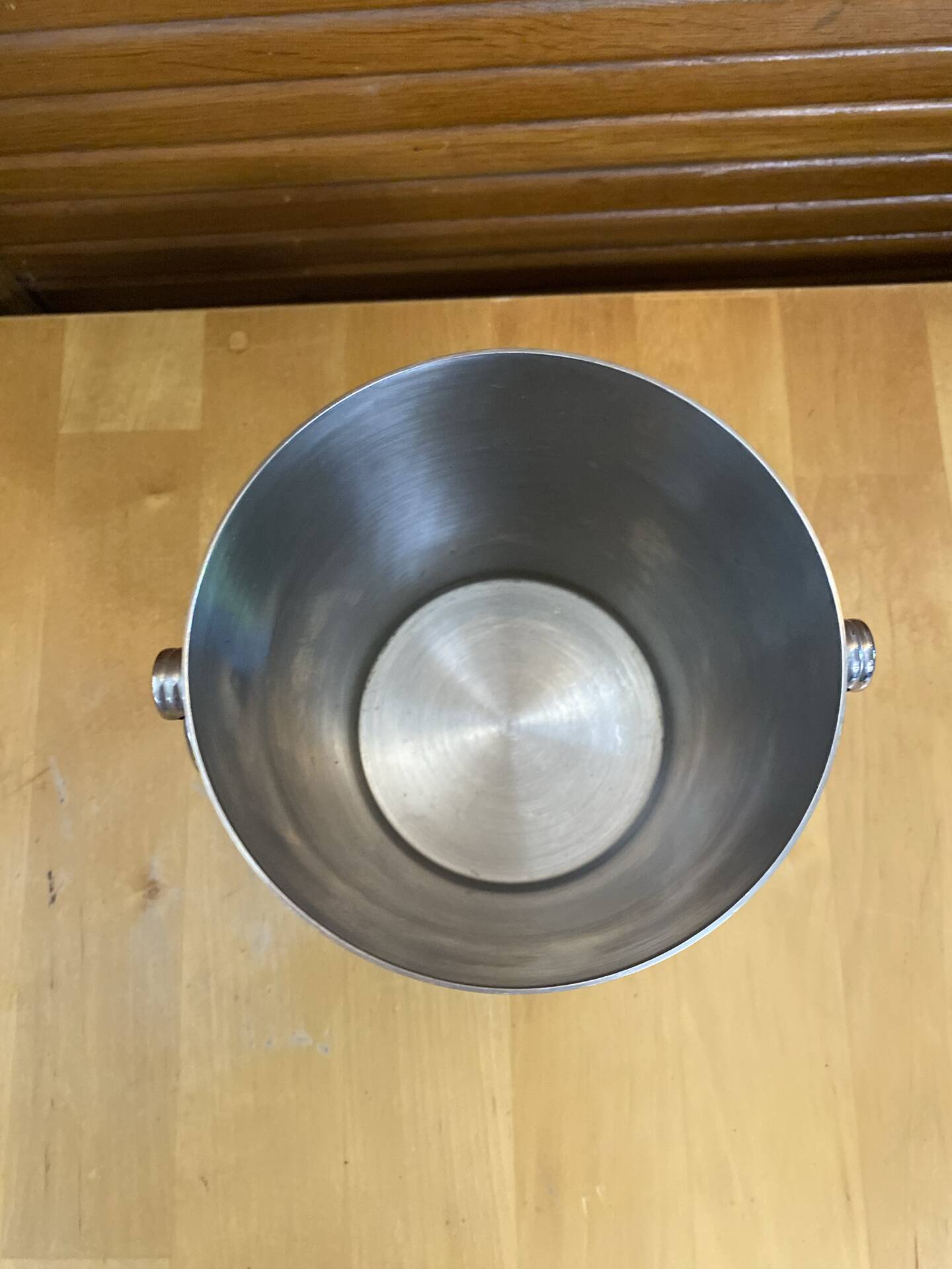 Old ice bucket cooler rémy letang stainless steel made in france #e1