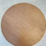 Round rattan coffee table