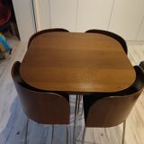Table and 4 chairs fusion by Sandra Kragnert