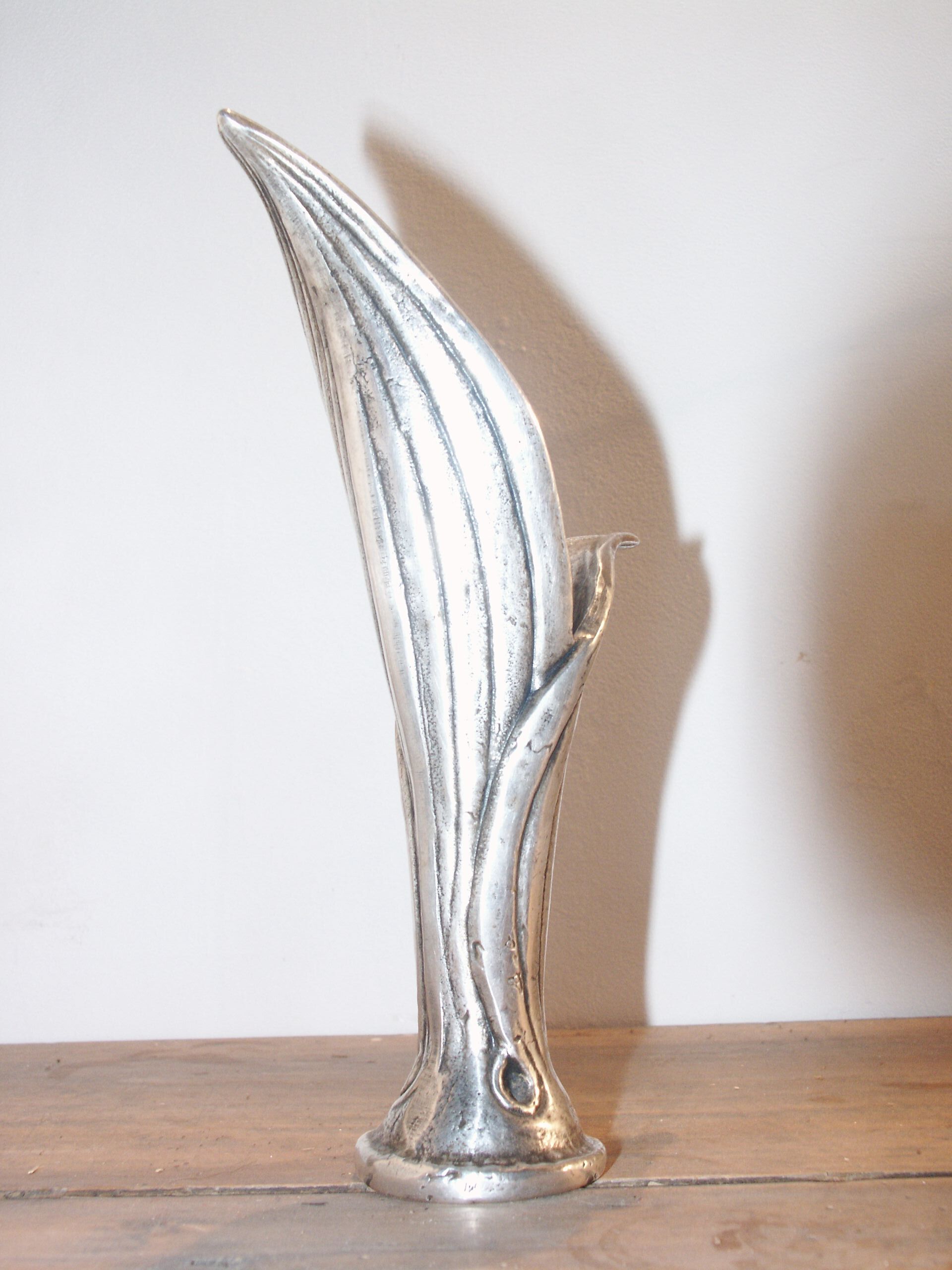 Silver vase