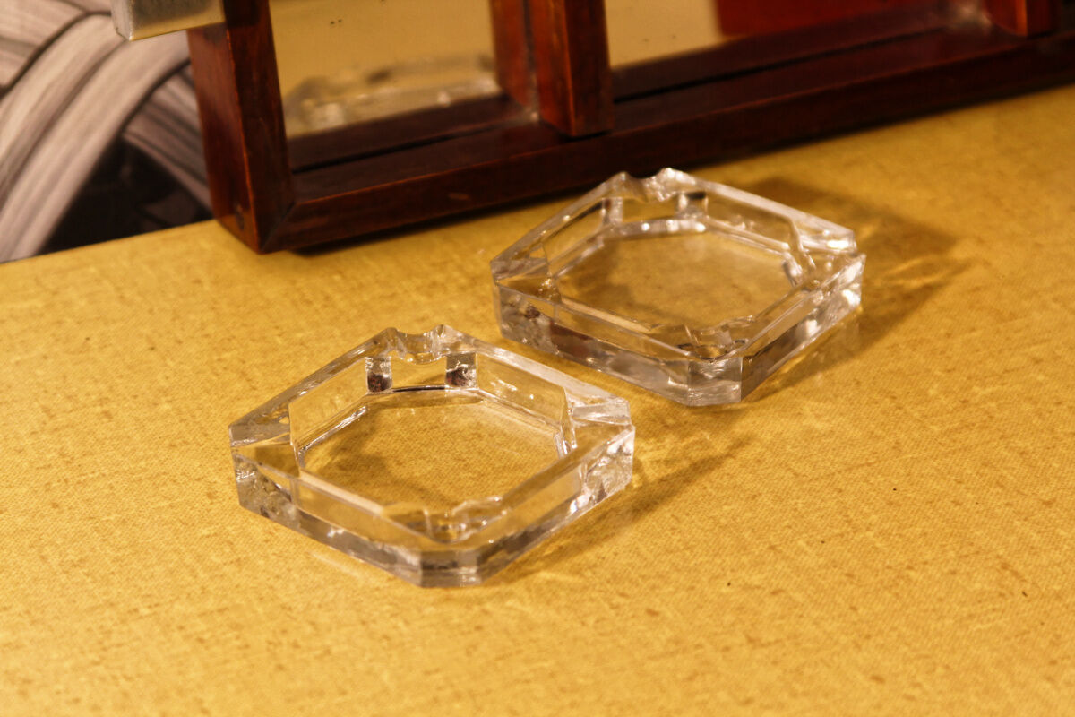 Mahogany smoking kit, 50s