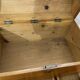 Old travel trunk, with 3 small drawers