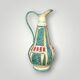 Vintage glazed ceramic pitcher/vase – stamped Italy 63/69