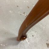 Chippendale Coffee Table in Wood, Canning and Glass