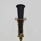 Cornet vase bronze and metal. Napoleon III 19th century.