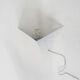White metal wall light in good condition. By Anvia, The Netherlands.