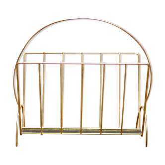 Porte-revues en métal vintage