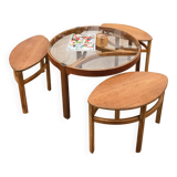 Trinity round coffee table by Nathan