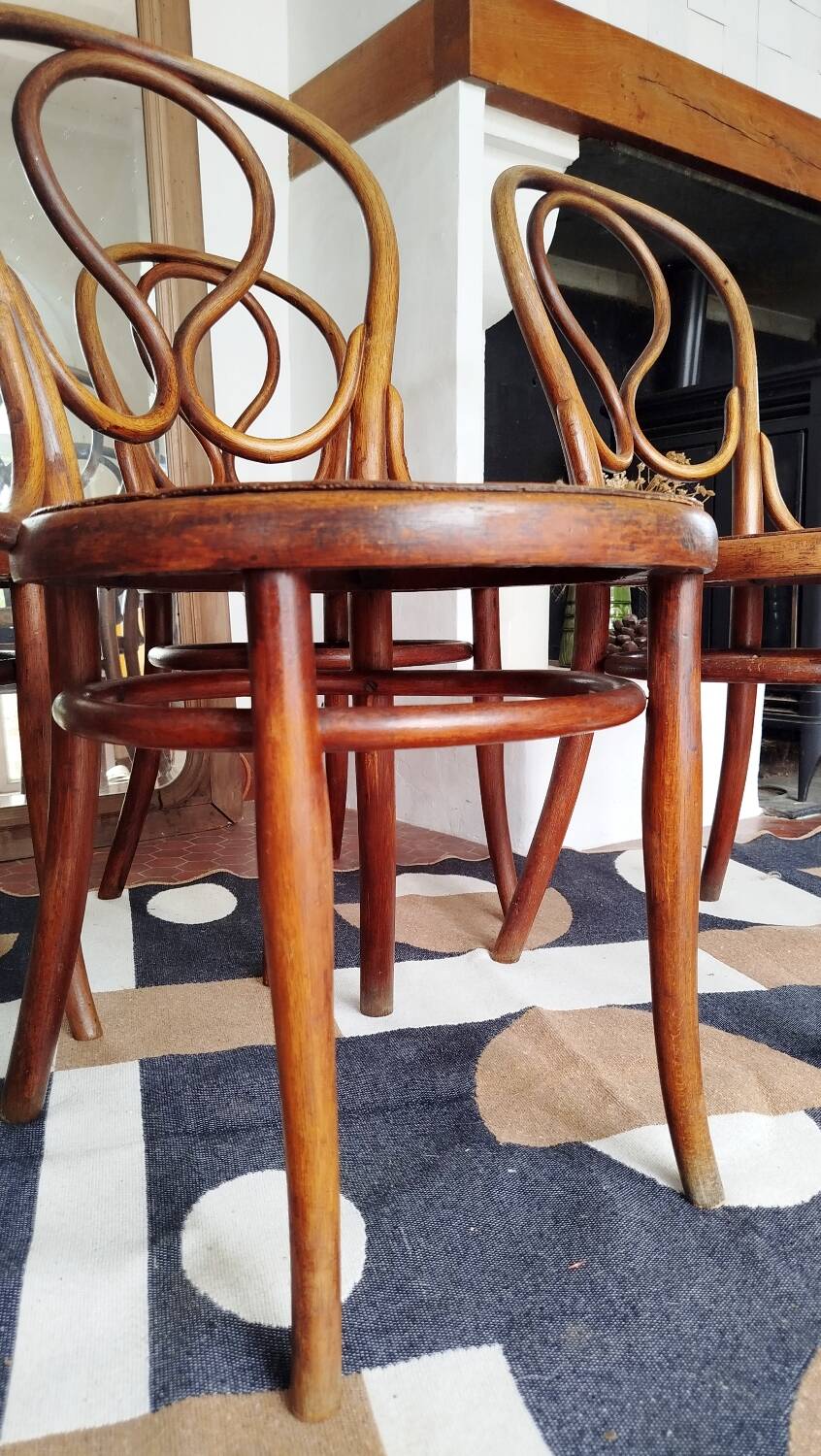 Thonet Omega chair pair