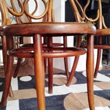 Thonet Omega chair pair