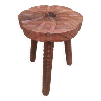 Tabouret Tripode Brutaliste