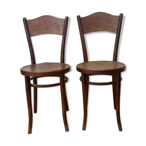 lot de 2 chaises thonet