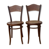 Lot of 2 Thonet chairs