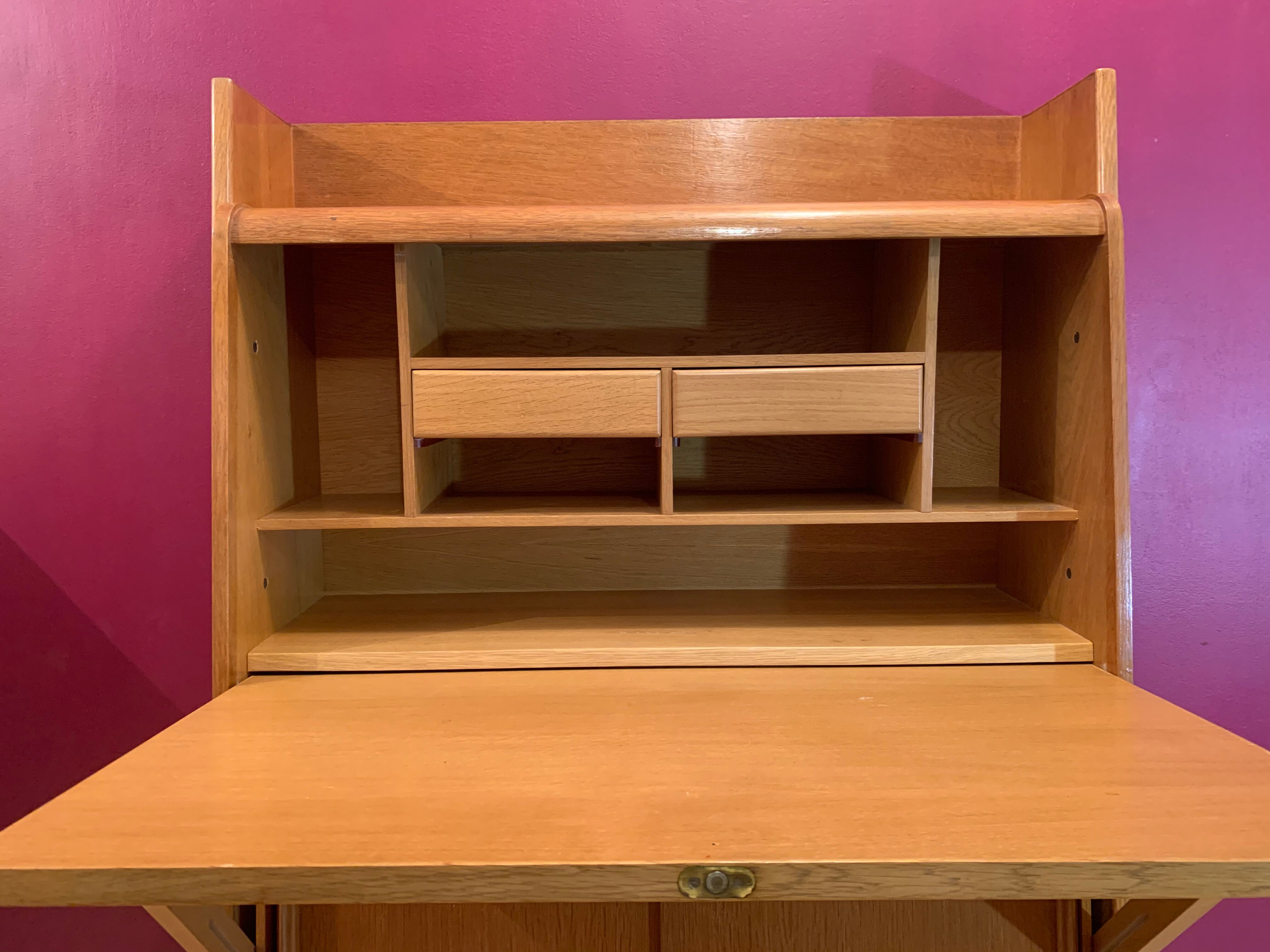 Vintage writing desk by René Jean Caillette