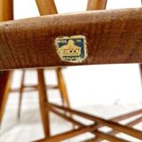4 Ercol Candlestick Back Dining Chairs