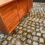 Scandinavian wooden desk from the 50s/60s, 140cm