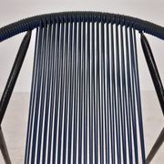 Fauteuil extérieur en fil du milieu du siècle