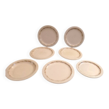 Set of Longwy Betty plates