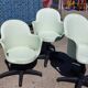 3 Gogo office chairs – Marcello Ziliani for Sintesi – Italy 1980s