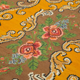 Handwoven Vintage Flatweave Yellow Kilim 185 cm x 270 cm - 23396