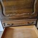 Vintage solid wood bar cabinet