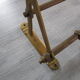Brass coat rack