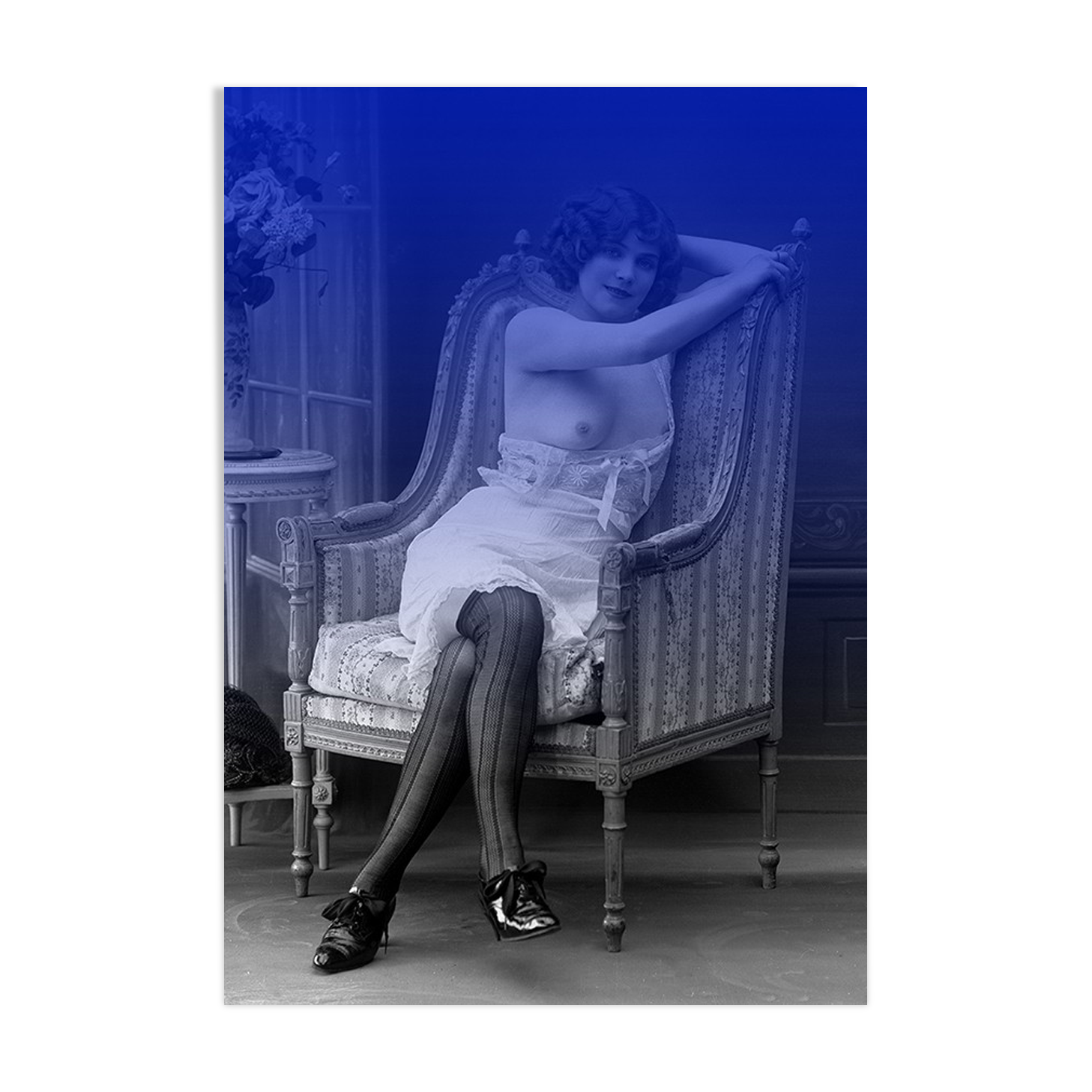 Nude photography woman Belle Époque 1920