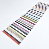 2x9  Multicolor Vintage Kilim Runner Rug, Hallway Runner Rug, 73x286Cm