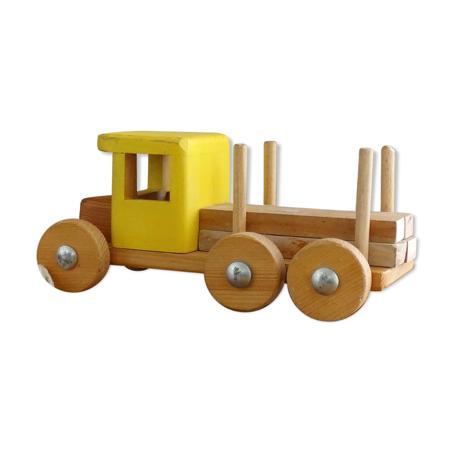 Vintage wooden transport truck