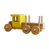 Vintage wooden transport truck