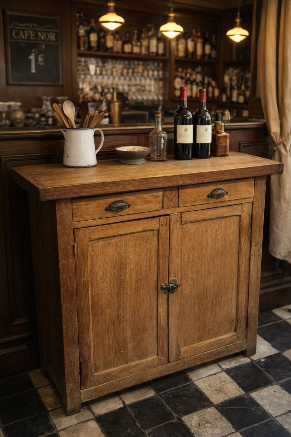 Parisian buffet, workshop furniture, circa 1870-1900