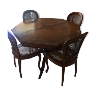 Dining table with chairs