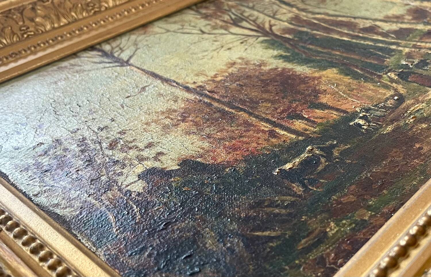 Oil on canvas, 19th century.